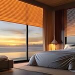 Orange blinds