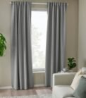 Grey curtains