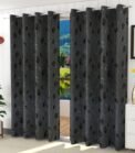 Black curtains
