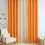 Plain curtains