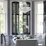 Dining room shutters