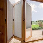 Bi fold door blinds
