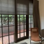 Patio door blinds